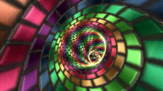 TiledGildedRainbowTunnel